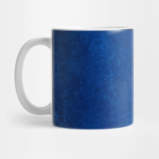 Deep Blue Abstract Painting Mug